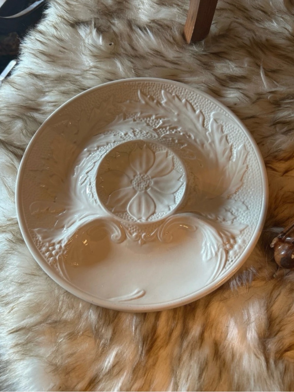 Italian Majolica Pottery Artichoke Plate Made in Italy